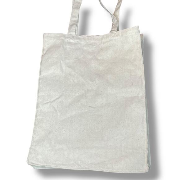 Cool as a Moose Portland Maine Canvas Tote Bag Shopping Grocery Reusable Peace - Picture 6 of 11